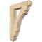 Ekena Millwork Olympic Arts & Crafts Rough Sawn Bracket, Douglas Fir, 4"W x 22"D x 30"H BKT04X22X30OLY03RDF - alternate 1